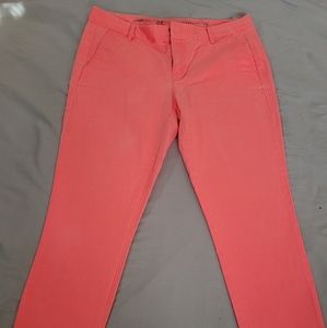 Skinny Mini Khakis by Gap Pink